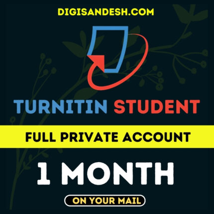 Buy Turnitin Student Premium 01 Month subscription, delivered to your email with guaranteed access for plagiarism detection.