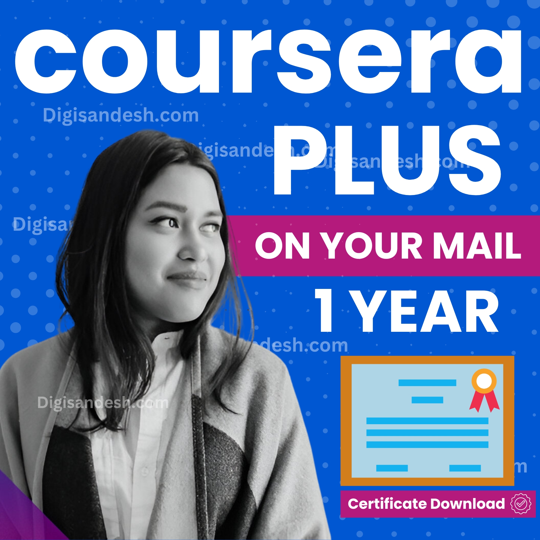 Coursera Plus Private Account